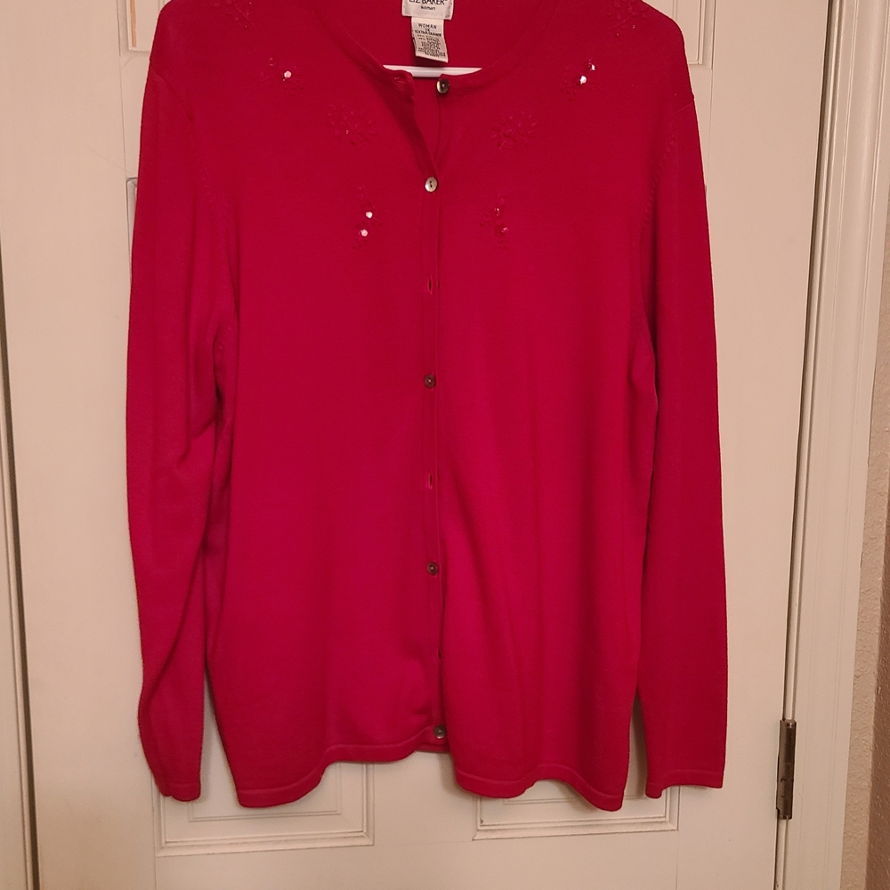 Women's Red Sweater